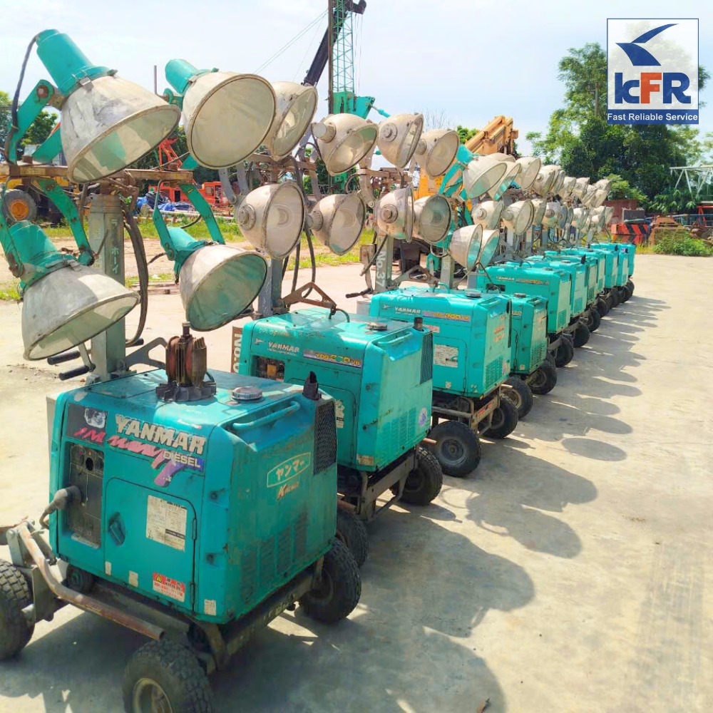 ĐÈN CHIẾU SÁNG DI ĐỘNG TỰ PHÁT YANMAR 4x400W