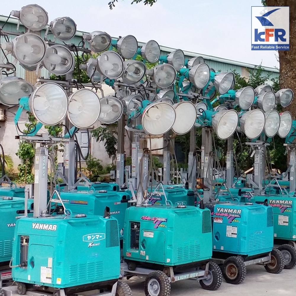 ĐÈN CHIẾU SÁNG DI ĐỘNG TỰ PHÁT YANMAR 4x400W