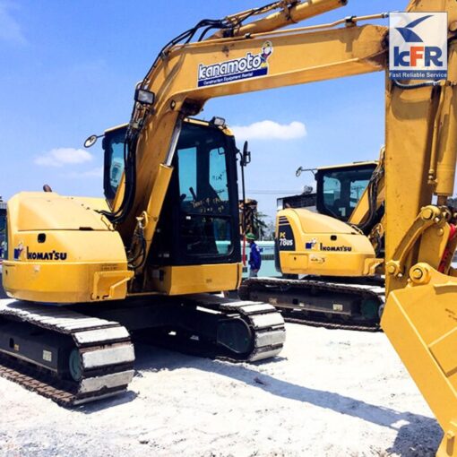 máy xúc đào bánh xích