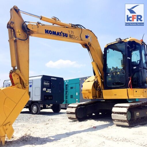 máy xúc đào bánh xích